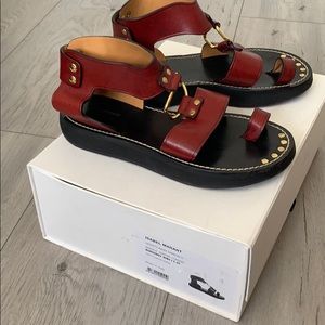 Isabel Marant Leather Sandals